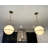 Arie Single Light Pendant w/ Globe Shade-578231541-578231540