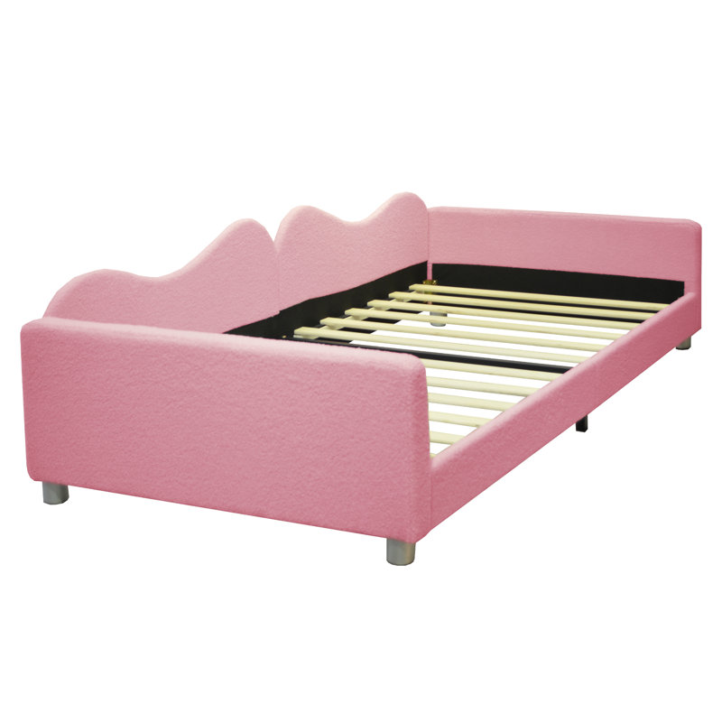 Horasan Upholstered Bed, Pink