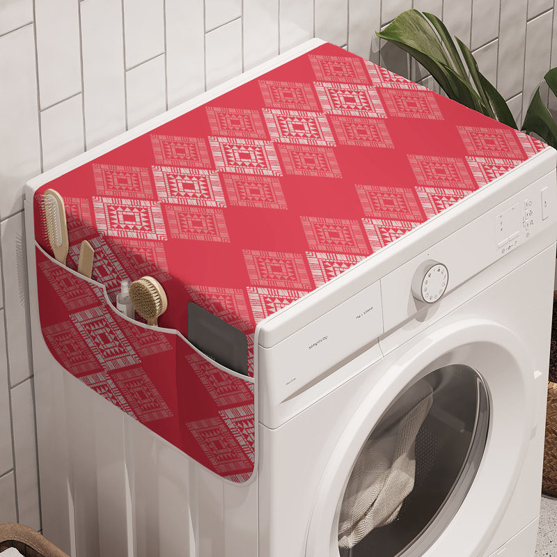 Paquet de 2 coraux foncés et coquille d'œuf pâle 47 po x 18,5 po East Urban Home Aztec