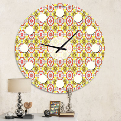 Horloge murale rétro Mid-Century