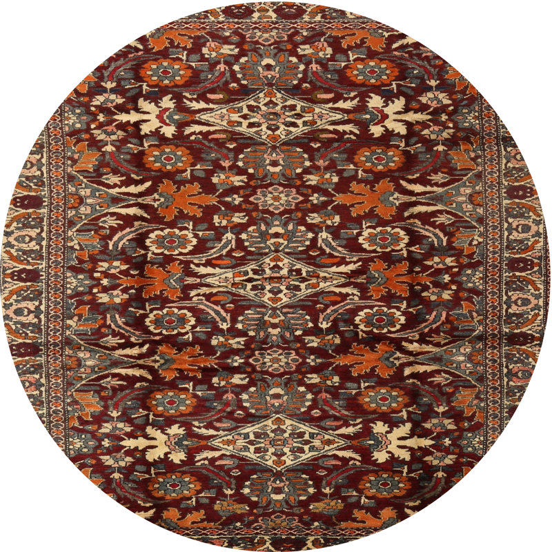 Oriental Indoor Rug, Round 8'