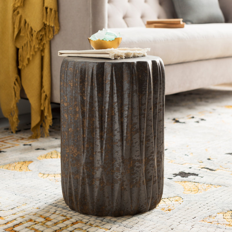 Tabouret de jardin Annekee, Cuivre