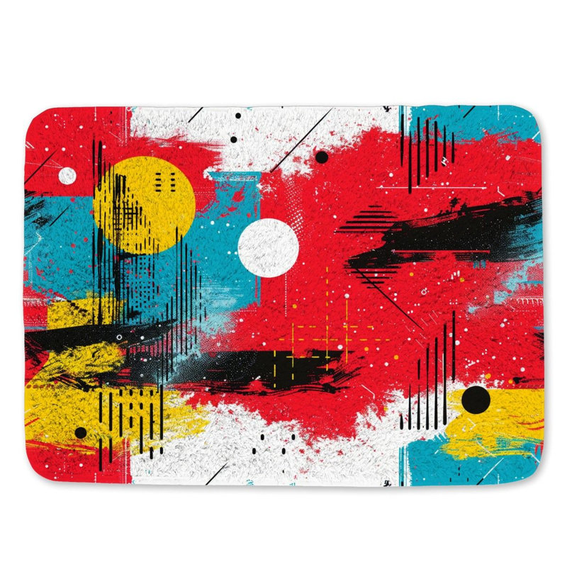 Malibu Microfiber / Microsuede Non-Slip Bath Mat, 21" W x 34" L