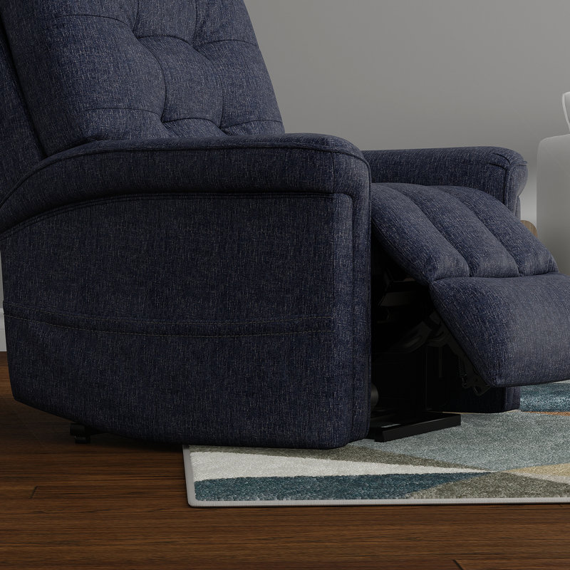 Fauteuil Power Lift en indigo
