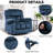 Victorria Upholstered Velvet Reclining Massage Chair