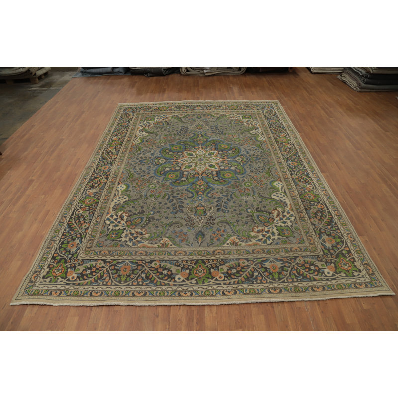 Tapis traditionnel gris 10 x 13
