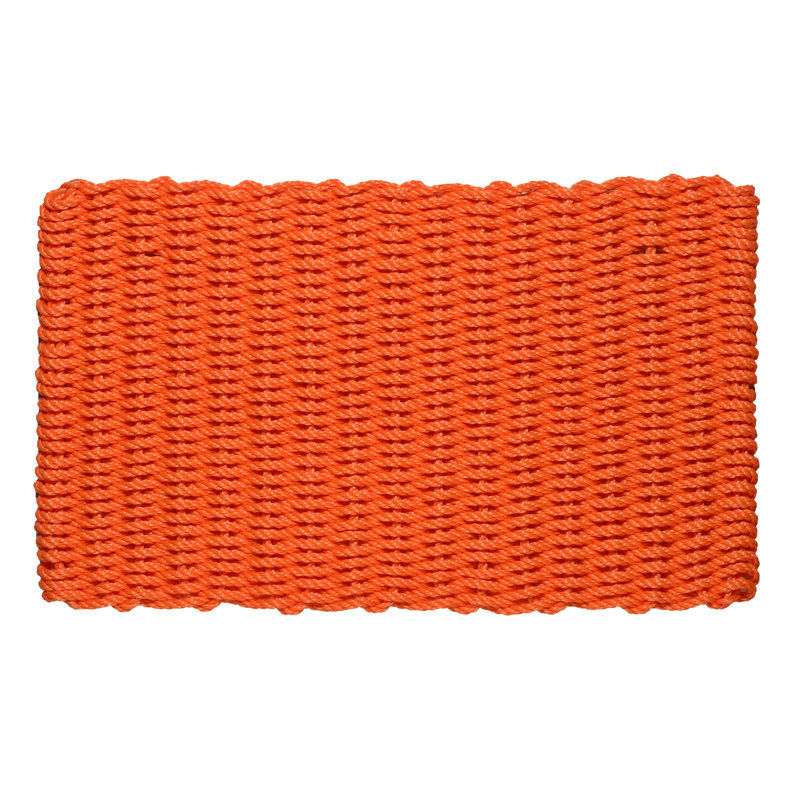 Pilibbos Doormat, Rectangle 20" x 36", Orange