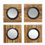 Ensemble de 4 miroirs Arlo