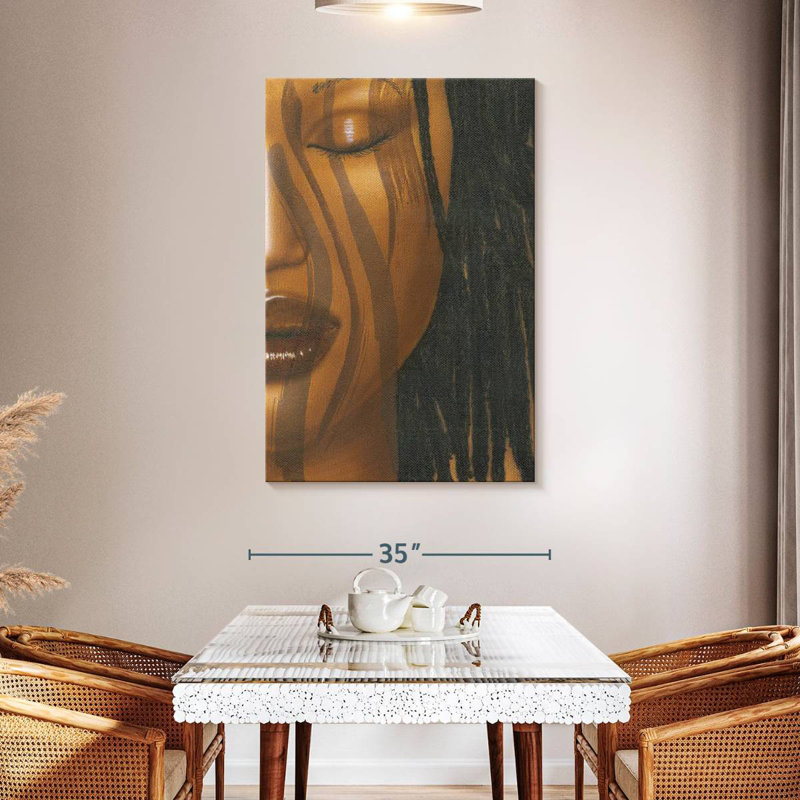 Leisha Tigress, 48" H x 32" W