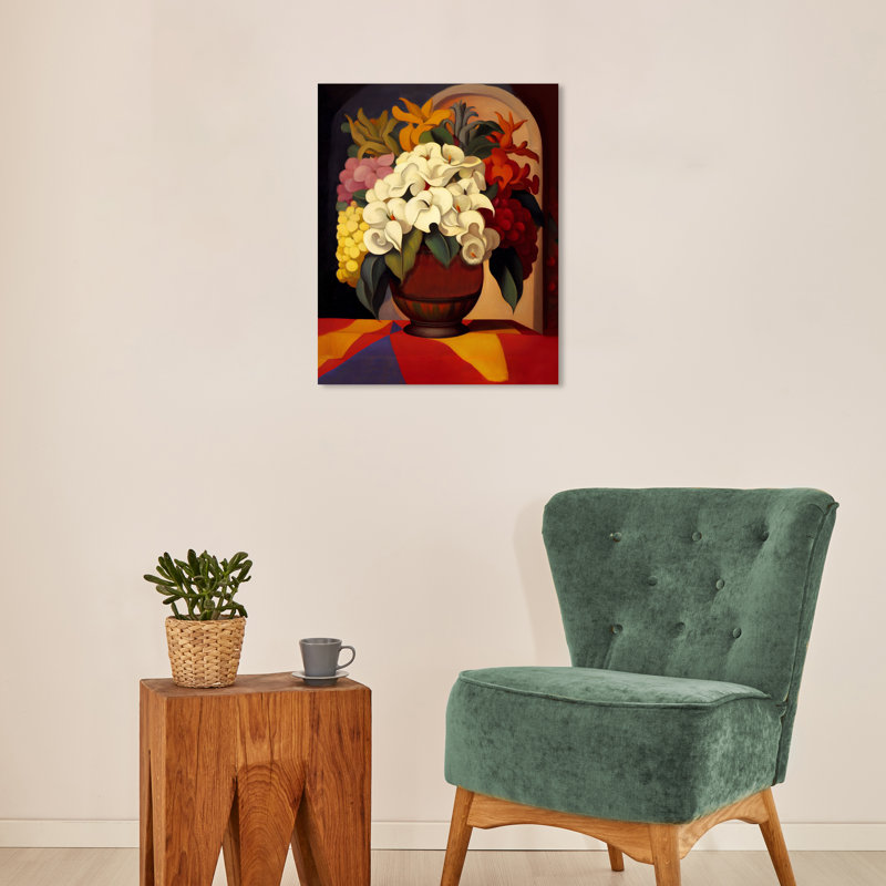Impression sur toile tendue Jamy, H 20 po x l 16 po x P 0,8 po
