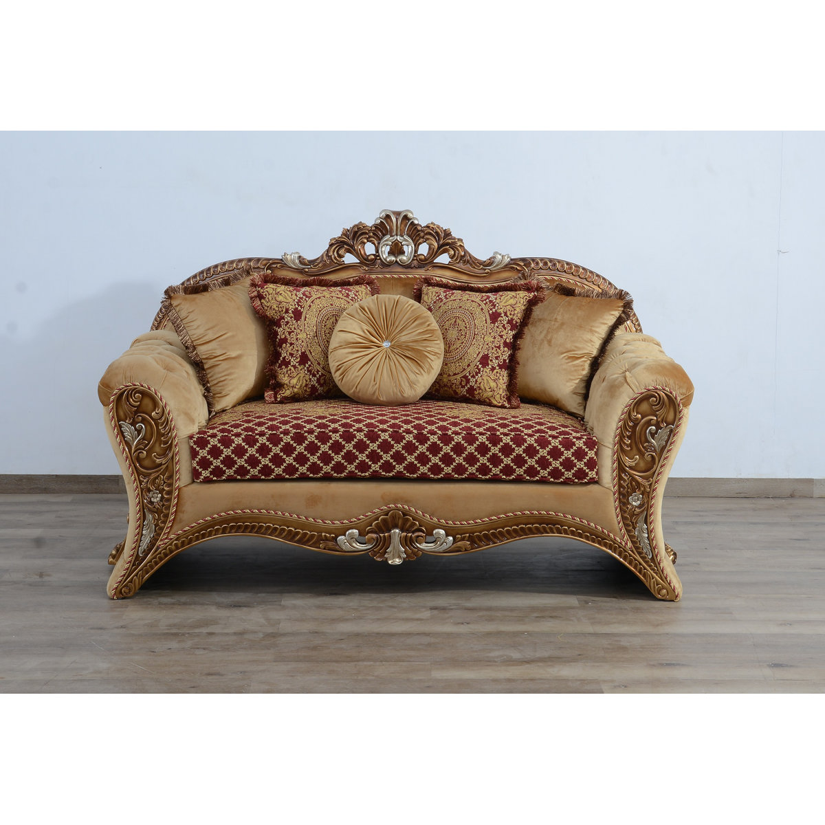 European Furniture Emperador II Loveseat - Thumbnail 4