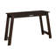 Bureau d'ordinateur, bureau personnel, ordinateur portable, tiroirs de rangement, bureau, stratifié brun, contemporain, moderne-969719982