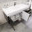 Wigfall 47.2'' Single Bathroom Vanity with Acrylic Top-781613697