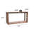 60" Rectangular Solid Wood Veneer Console Table-1790019166