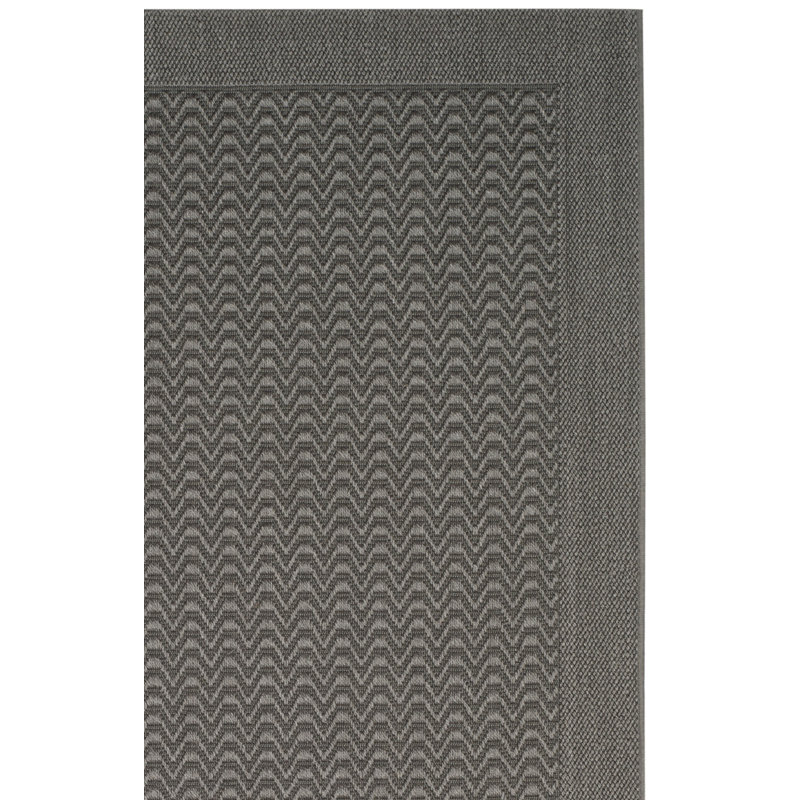 Tapis en jacquard Adebayo Palm Beach, Tapis de couloir 2 pi 3 po x 12 pi