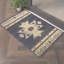 Tapis noir Tribes-982392147