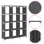 Elllise Metal Shelving Unit-1929952172