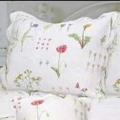  Taie décorative à motif courtepointe