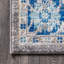 Tapis gris / bleu marine Lattin-1362705273