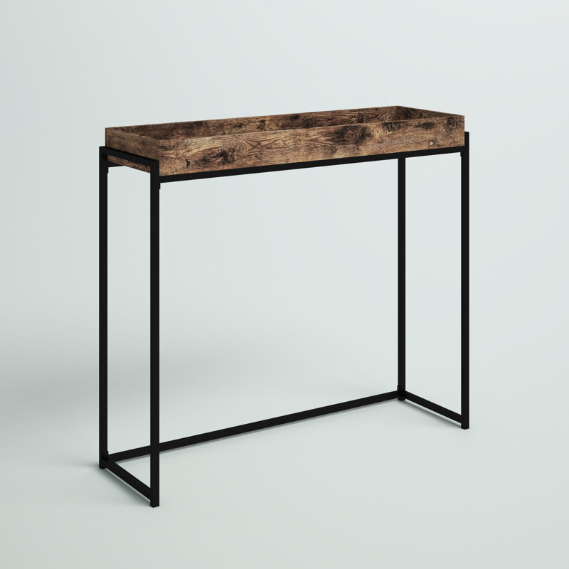 Console 39,5 po Sariya, Brun