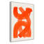 «Orange Strokes Print» par Haniff-129155885-129155848-129155834
