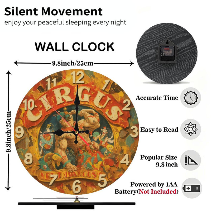 Horloge de cirque 