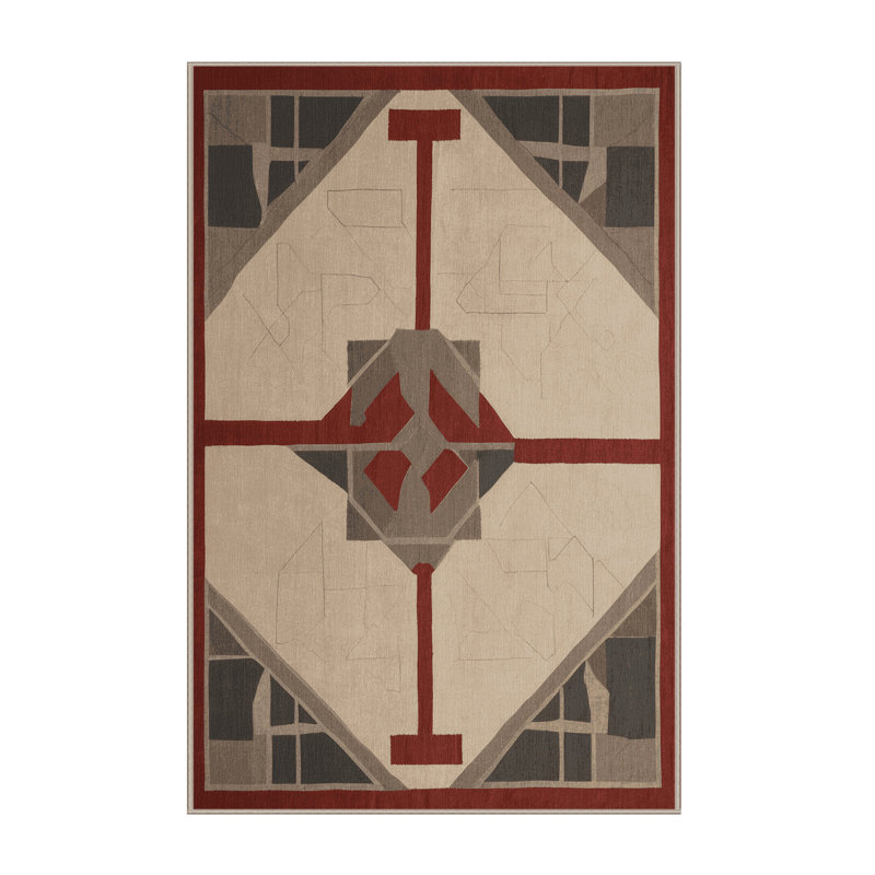 Mirrored Motion Rug, Rectangle 8' x 12'