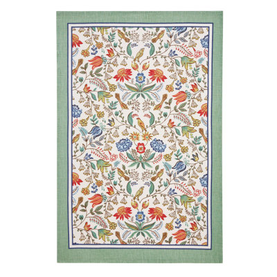 Cotton Floral Tea Towel Kitchen Towel