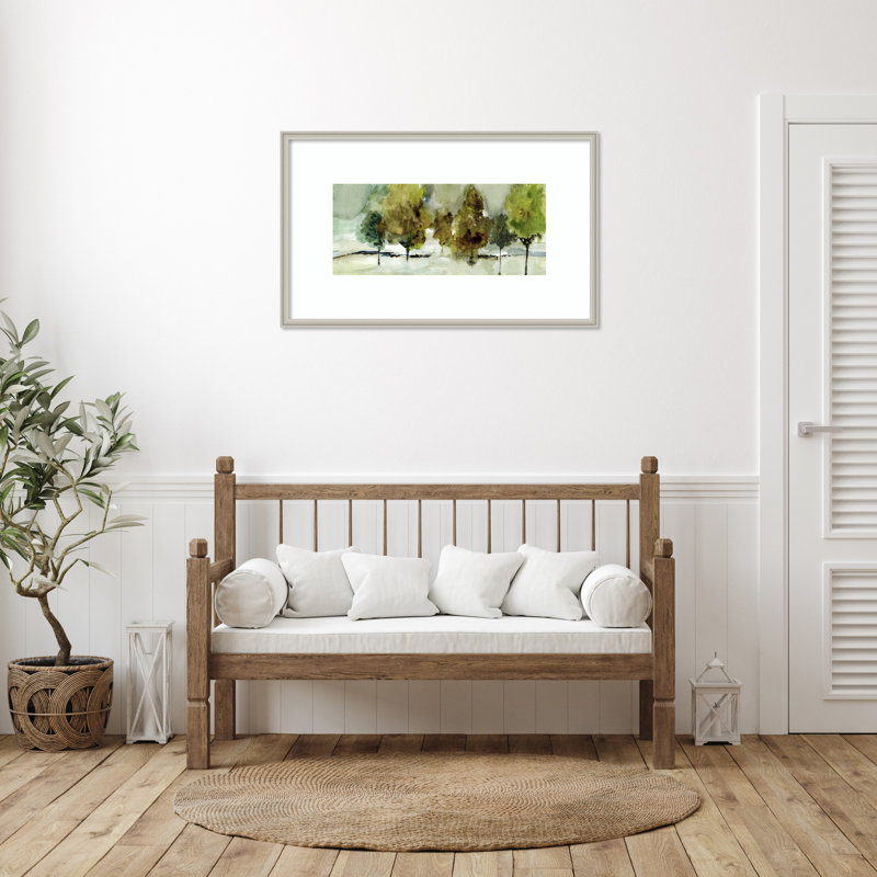 «Whispering Woods» par Cartissi, reproduction d'art encadrée