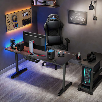 Synthetic Laminate Steel Computer Desk