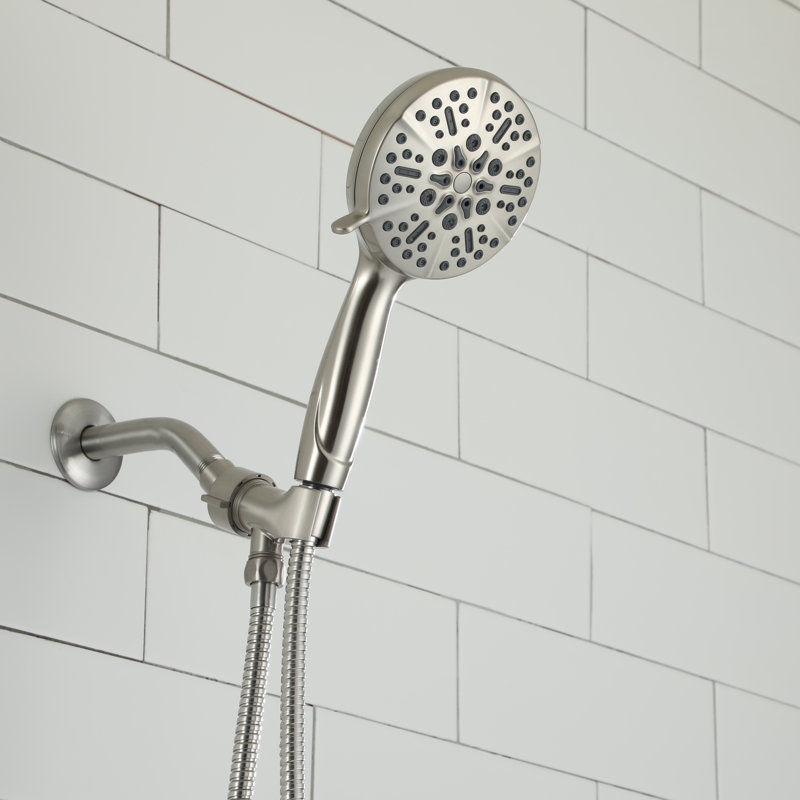 Pomme de douche à main Rain, Nickel brossé