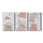 Nude Gold Shapes II - Ensemble de 3 peintures sur toile tendue-510659724