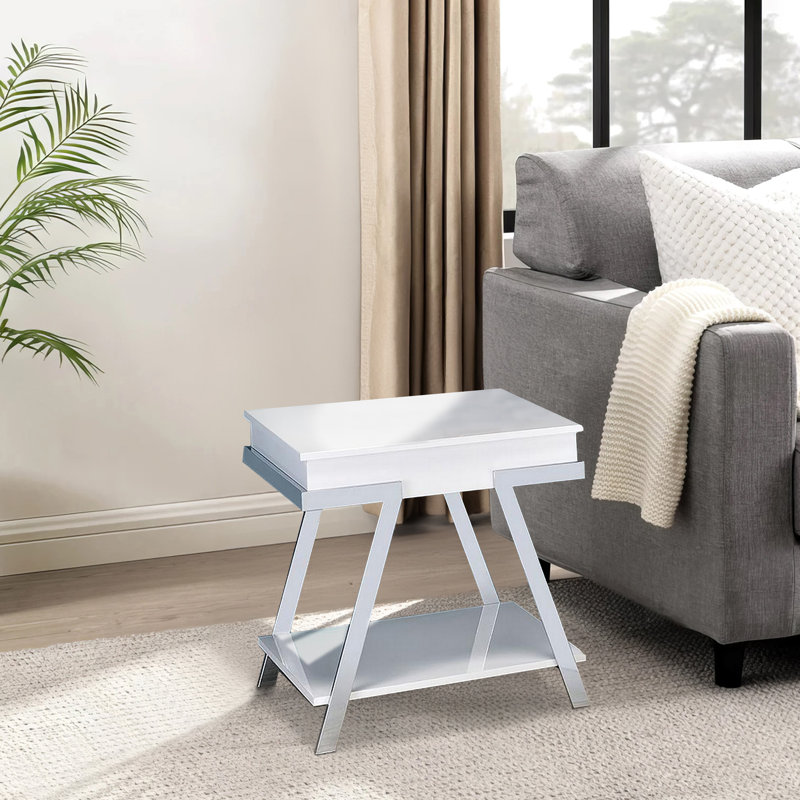 Table de bout avec rangement Ingela
