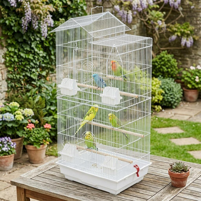 39.38" Iron Wire Top Flight Cage