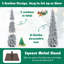 Jaxxton 6' H Lighted Artificial Christmas Tree