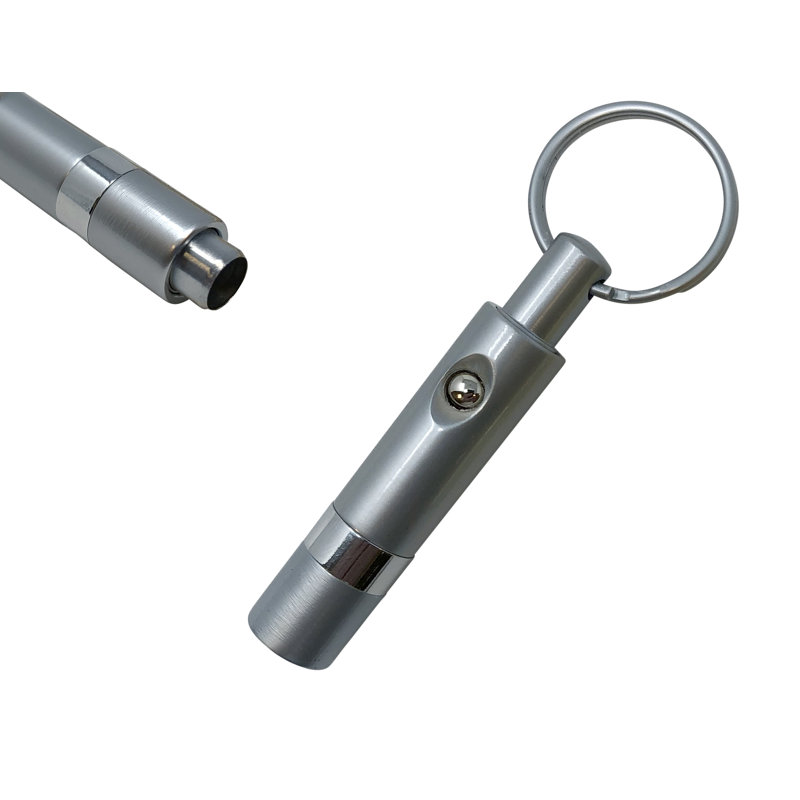 Accessoire pour fumer le coupe-cigare rétractable Isaac, Argent