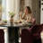 19" Seat Height Upholstered Fabric Dining Armchair-622963424