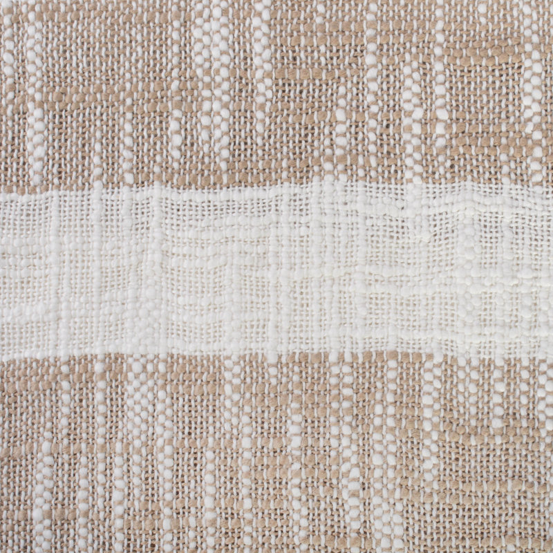  Jeté en coton Slub, Taupe