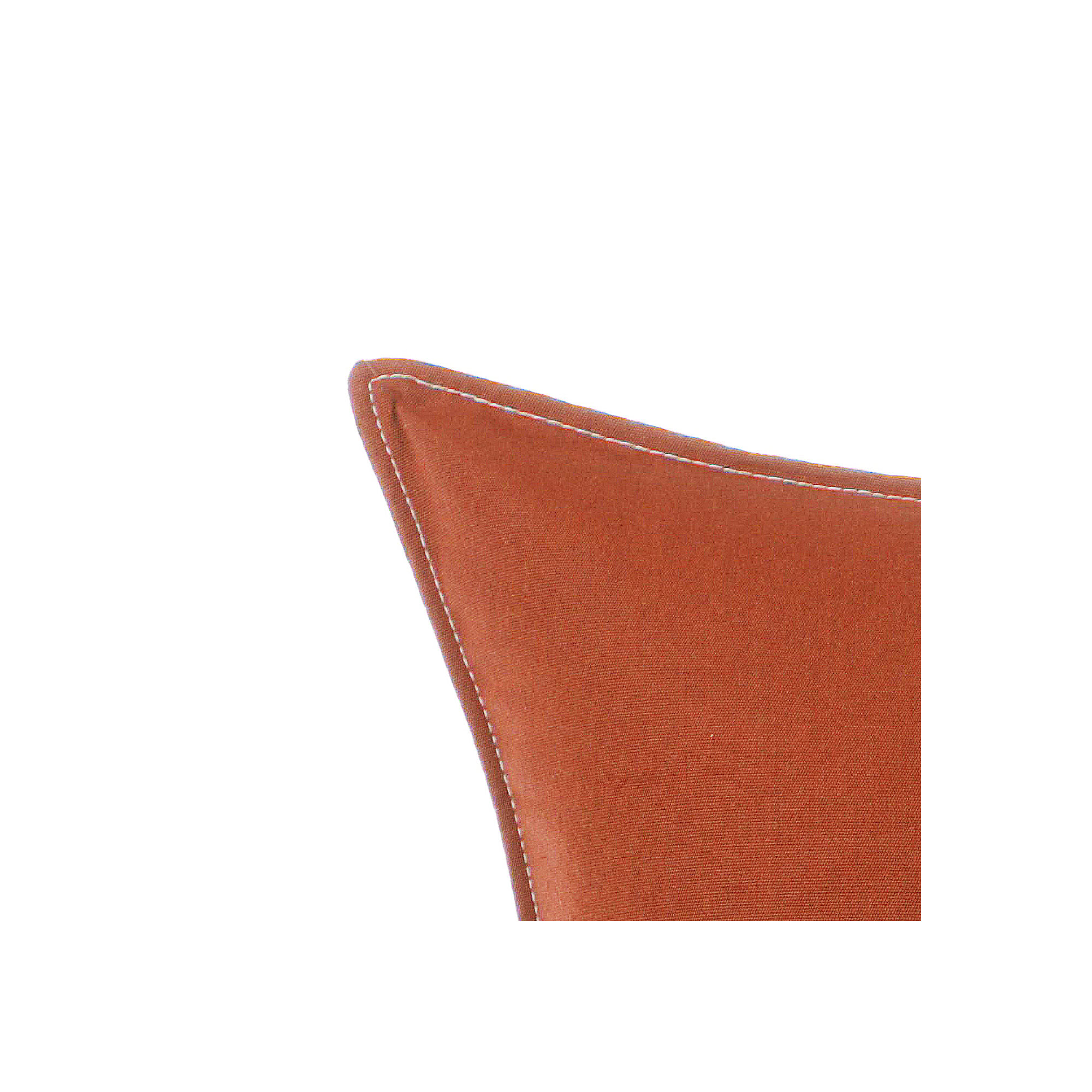 Everley Sunbrella Pillow Cover & Insert, Rust