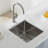 16'' L Single Bowl Stainless Steel Kitchen Sink