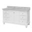 Ensemble de meuble-lavabo simple 60 po Ferdinand-348640556-348640557