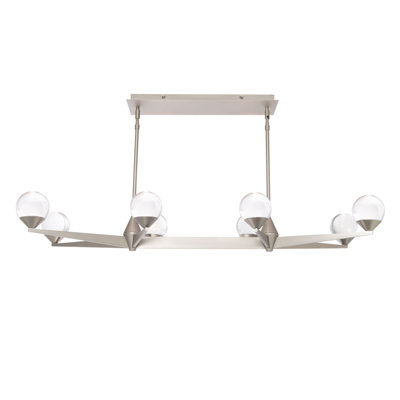 Double Bubble 8 - Light LED Chandelier