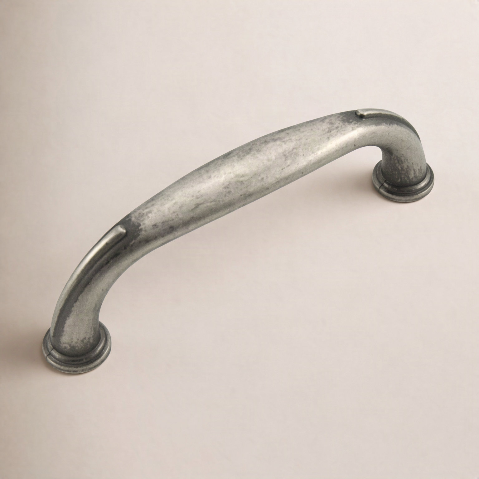 Fullerton 3 3/4" Center to Center Bar Pull, Weathered Nickel
