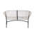 Patio Loveseat With Modern Hammock Weave-57930500