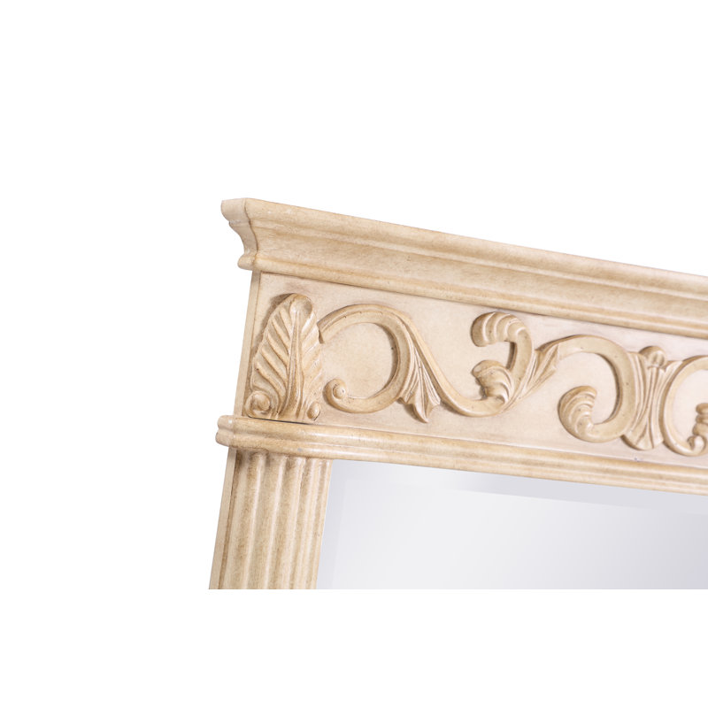 Miroir de salle de bain Aurillon, H 36 po x l 25 po, Tanné