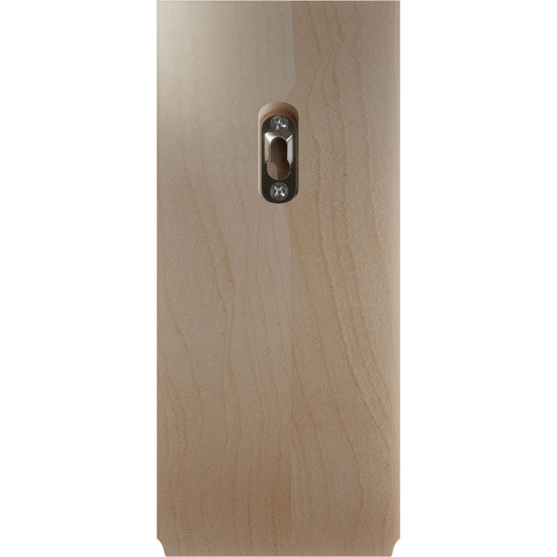 Support Clarksville, Érable, 5.25" W x 4" D x 8" H