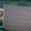 Chaise empilable en osier 1 pièce gris