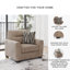 Fauteuil surdimensionné Aileen