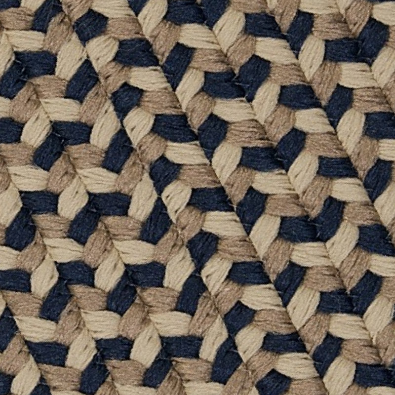 Tapis d'escalier Tallent Crest - écusson bleu, Ensemble de 13, Vert acre