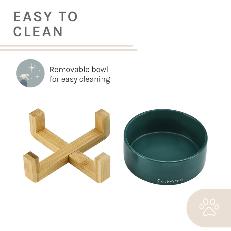 Coco Pet Bowl, Green